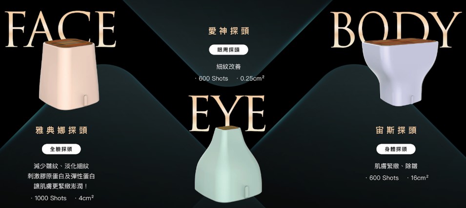 無雙電波探頭：分區導向能量設計，舒適度高
